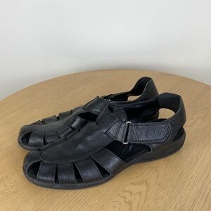 Earth Spirit Astrid Fisherman Leather Sandal Women's 9 Summer Boho Cottage